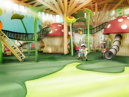 Indoor speelparadijs op Center Parcs Les Landes de Gascogne