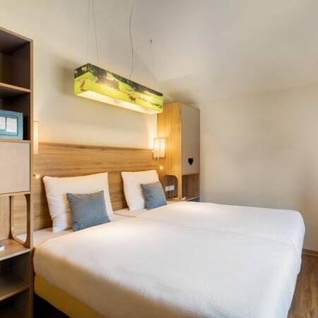 De accommodaties hebben luxe slaapkamers op Center Parcs Park Allgäu