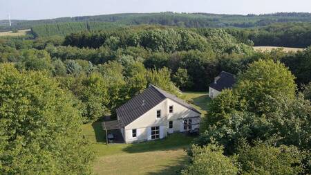 Vakantiehuis vanuit de lucht op Center Parcs Park Eifel