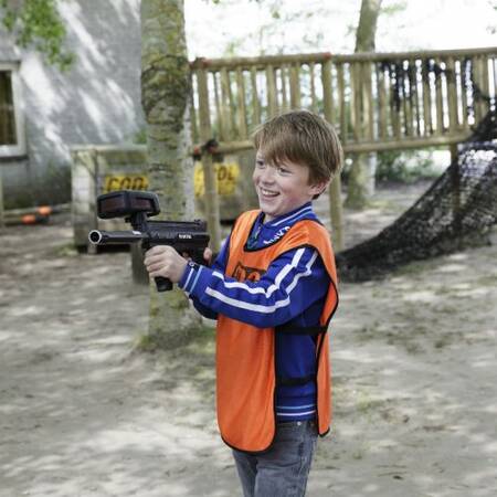 Kids Paintball, leuk voor kinderen op Center Parcs Port Zélande