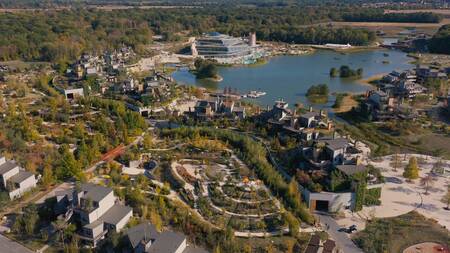 Luchtfoto van Center Parcs Villages Nature Paris