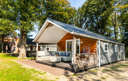 Vakantiehuis van het type Boslodge op vakantiepark De Witte Berg