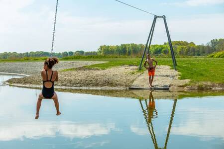 Waterpret in recreatiegebied Geestmerambacht nabij Europarcs EuroParcs Molengroet