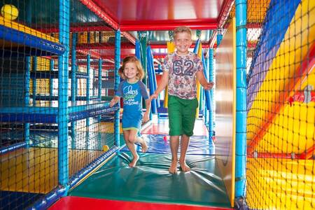 Indoor speeltuin Cobus Speelkasteel op vakantiepark Kampeerdorp de Zandstuve