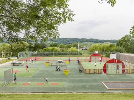 Vakantiepark Landal Hoog Vaals beschikt over diverse sportvelden