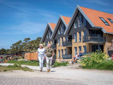 Het appartementencomplex Landal Kaap West op Terschelling