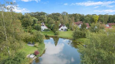 Luchtfoto van vakantiepark Landal Landgoed De Elsgraven