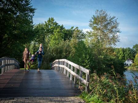 Brug op vakantiepark Landal Natuurdorp Suyderoogh