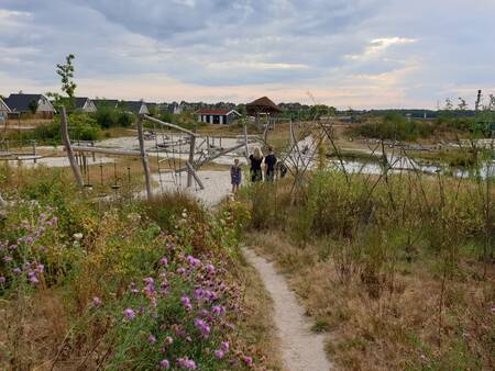 Buitenspeeltuin op Landal Orveltermarke