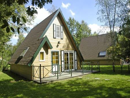 Vrijstaand vakantiehuis met veranda op vakantiepark Park Molenheide