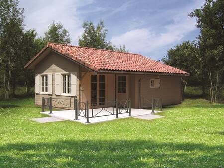 Bungalow type "Oasis" op vakantiepark Park Molenheide