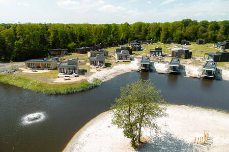 Luchtfoto van Resort de Parel