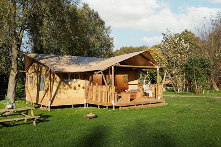 Safaritent op vakantiepark Resort de Parel