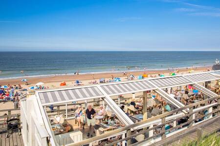 Het Noordzeestrand vlakbij Roompot Résidence Wijngaerde in Domburg