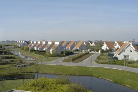 Ingang naar het vakantiepark Roompot Zeeland Village