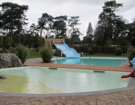 Het buiten peuterbad van vakantiepark Topparken Resort Veluwe